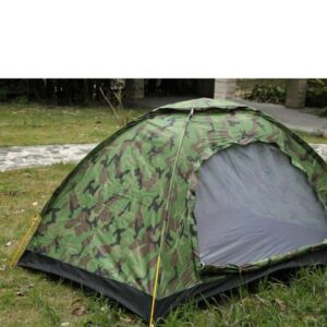 Waterproof and Rainproof Outdoor Tent, Camouflage Tent, Travel Camping Equipment
