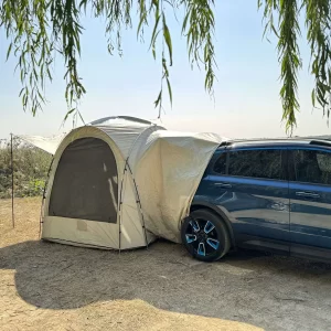 Advanced Car Rear Tent,SUV Tents with panoramic sunroof windowsCZX-658 fast open car tailgate awning tent,SUV car rear tent