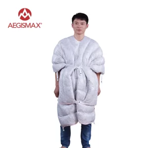 Aegismax TINY 32 850FP Goose Down Sleeping Bag Outdoor Camping Ultralight Full Body Sleeping Bags with Compression Sack